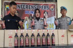 Polres Temanggung Gagalkan Pengiriman Vodka dan Whisky ke DIY