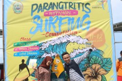 Kompetisi Surfing Nasional Digelar di Parangtritis 2 Hari Sampai Besok
