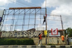 Pembersihan APK di Kulonprogo Dilakukan Hingga H-1 Pencoblosan