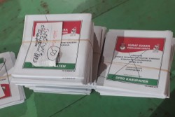 Bawaslu Gunungkidul Temukan Surat Suara Tercampur di Sejumlah TPS