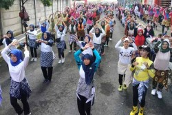 Istri Bupati Magelang Rayakan Hari Kartini Bersama Emak-Emak Milenial