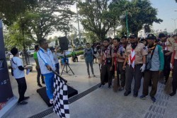 Ratusan Anggota Komunitas dan Satgas Antinarkoba Gelar Aksi Bersih-Bersih di Malioboro