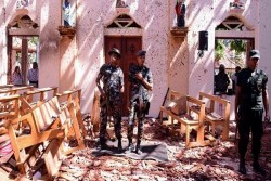Pelaku Bom Sri Lanka Bawa Ransel Besar