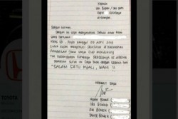 Heboh Surat Izin Bonek Tidak Masuk Sekolah karena Nonton Bola