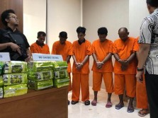 Jaringan Pengedar Narkoba Asal Malaysia Terbongkar, 14 Tersangka Ditangkap, 137 Kg Sabu Disita