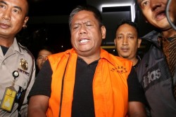 KPK Tahan Tersangka Suap PN Balikpapan 