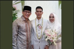 Wejangan Sandi untuk Pernikahan Putri AA Gym: I Love You Menaklukkan Segala Rintangan