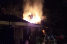 100 Gram Emas Hangus dalam Kebakaran Rumah di Karanganyar