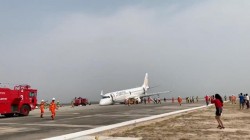 Pilot Myanmar Sukses Daratkan Pesawat Tanpa Roda Depan