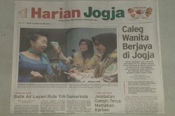 HARIAN JOGJA HARI INI : Caleg Wanita Berjaya di Jogja