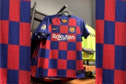 Jersey Baru Barcelona Bocor ke Publik
