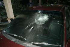 Mobil Perangkat Desa Dirusak Orang Tak Dikenal