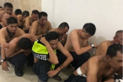Ini Wajah Para Terduga Perusuh Bayaran di Jakarta saat Digelandang Tanpa Baju