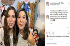 Dian Sastro Kirim Takjil untuk Aparat yang Bertugas di Aksi 22 Mei