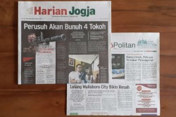  HARIAN JOGJA HARI INI : Perusuh Akan Bunuh 4 Tokoh
