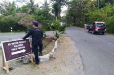 Rambu Penunjuk Arah Mulai Dipasang di Jalanan Kulonprogo