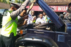 Sambut Libur Lebaran, Belasan Jeep Wisata Diuji Kelayakan