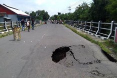 Perbaikan Selesai, Jembatan Saradan Madiun Bisa Dilewati untuk Roda 2 dan 4