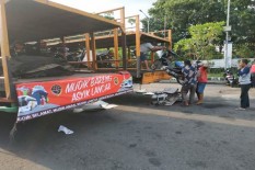 Motor Pemudik Tiba di Terminal Tirtonadi Solo