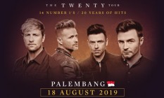 Ini Harga Tiket Konser Westlife di Palembang Agustus 2019..