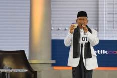 Ma'ruf Amin Langsung Menuju Ponpes di Banten Usai Berlebaran di Jakarta