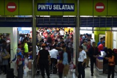 Puncak Mudik di Daops IV Semarang di H-2 Lebaran 2019 