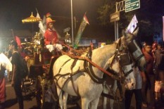 Di Mergangsan, Kuda Juga Ikut Takbiran