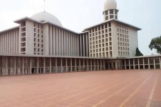 Presiden Jokowi Salat Idulfitri di Masjid Istiqlal