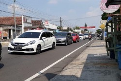 H+1 Lebaran, Jalan Kaliurang Macet