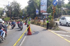 Sebagian Ruas Jalan Patuk-Piyungan Ditutup