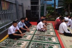 Senyum Bahagia Penghuni Rutan di saat Lebaran