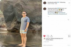 Wow, Faisal Nasimuddin Difoto Luna Maya saat Liburan di Bali