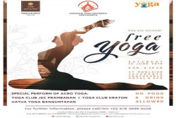 Rayakan Hari Yoga Sedunia, The Jayakarta Yogyakarta Hotel & Spa Gelar Yoga Gratis
