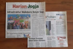  HARIAN JOGJA HARI INI : Infrastruktur Pendukung Malioboro Belum Siap