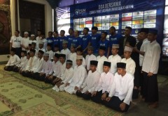 Doa Bersama Anak Yatim Akan Jadi Tradisi PSIM Jelang Pertandingan
