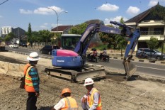 Proyek Underpass Kentungan Rambah Sisi Timur, Ini Rekayasa Lalu Lintasnya..