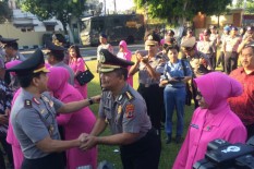 Ratusan Personel Polda DIY Naik Pangkat