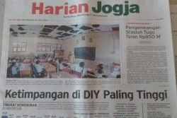 HARIAN JOGJA HARI INI : Ketimpangan di DIY Paling Tinggi