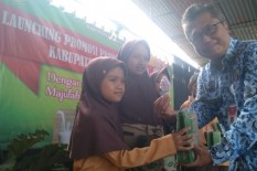 Ribuan Pelajar Terima Paket Berisi Produk Pertanian