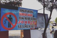 Pembuang Sampah Sembarangan di Solo Disumpahi Jomlo Selamanya