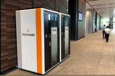 Coworking Space Seukuran Kotak Telepon Umum Dibikin di Jepang