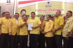 Jelang Munas, Airlangga Hartarto Peroleh Dukungan DPD Golkar Jateng-DIY 