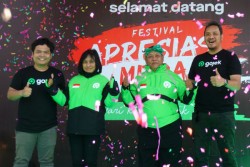 Ribuan Mitra Gojek Jogja Rayakan Semangat Baru