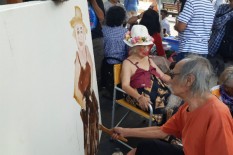 Hari Terakhir Jogja Cross Culture, Ratusan Seniman Bikin Sketsa Bareng Masyarakat