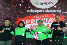 Ribuan Mitra Rayakan Semangat Baru Gojek