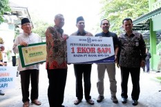 Bank BPD DIY Bagikan 124 Hewan Kurban