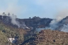 Hutan Gunung Sumbing Terbakar, Api Berpotensi Meluas