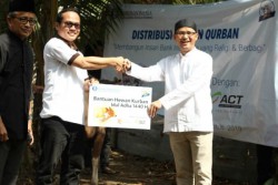 ACT dan Bank Indonesia Semarakkan Kurban Hari Pertama di Kulonprogo