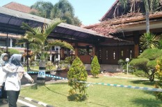 Atap Pendopo Parasamya Bantul Ambrol, Ini Dia Dugaan Penyebabnya