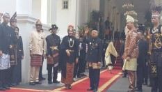 Bukan Pakai Sarung, Ma’ruf Amin Tampil Beda di HUT Kemerdekaan ke-74 RI